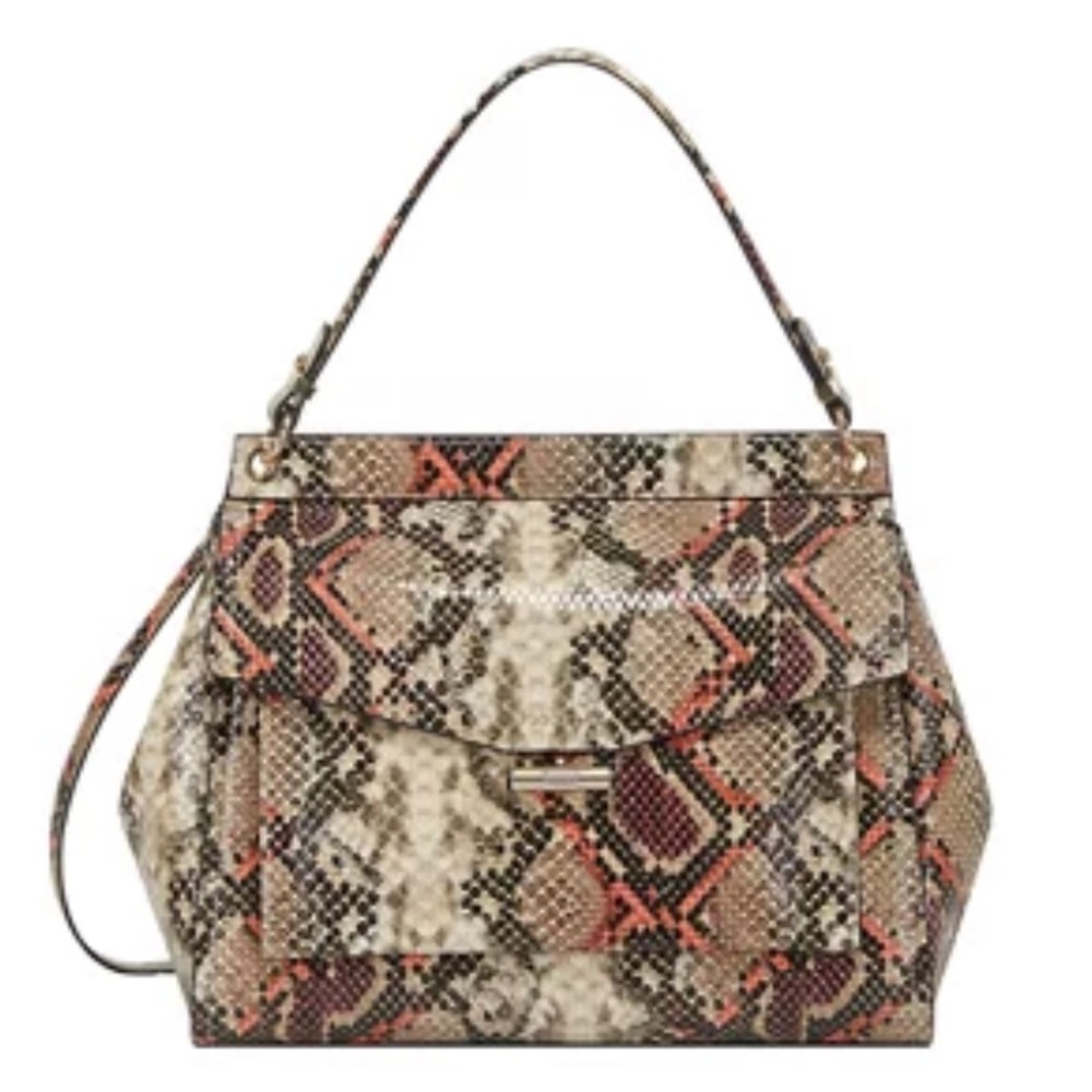 Fiorelli Flynn Satchel in Snake Emboss bag